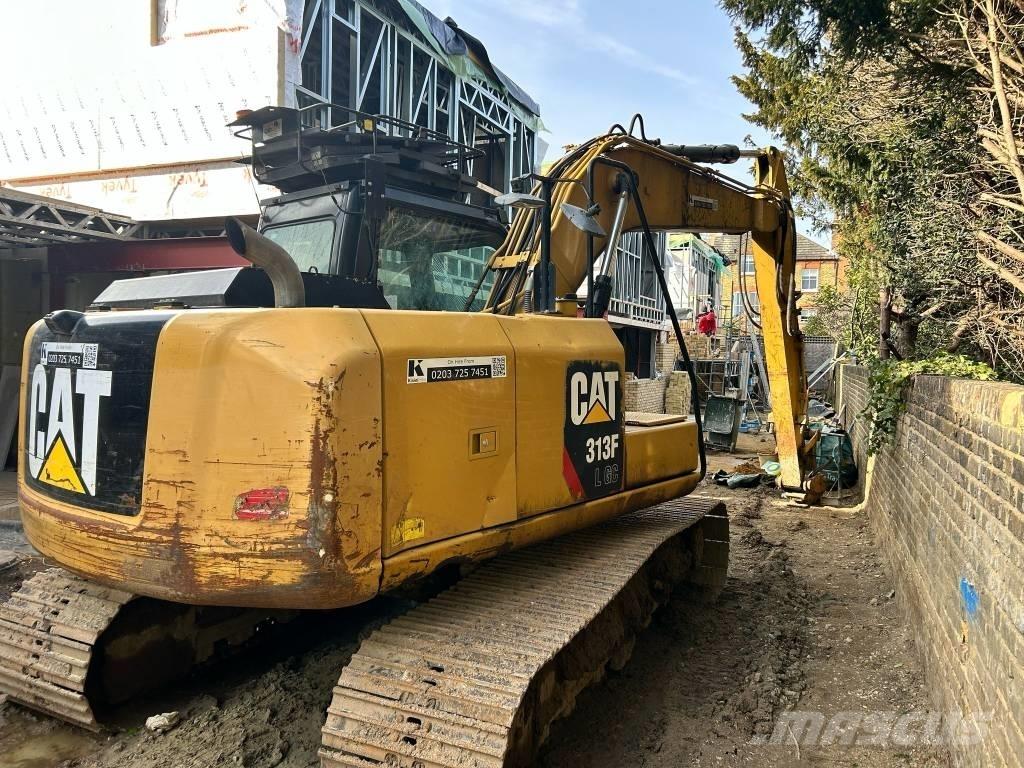 CAT 313 F LGC Kāpurķēžu ekskavatori
