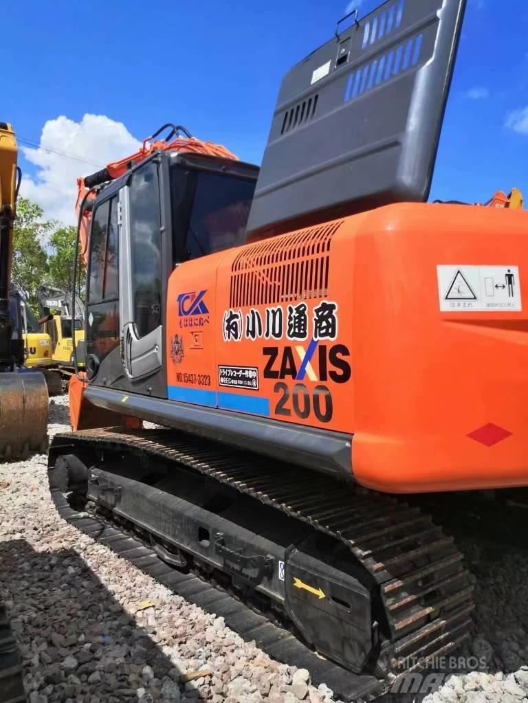 Hitachi ZX200 Kāpurķēžu ekskavatori