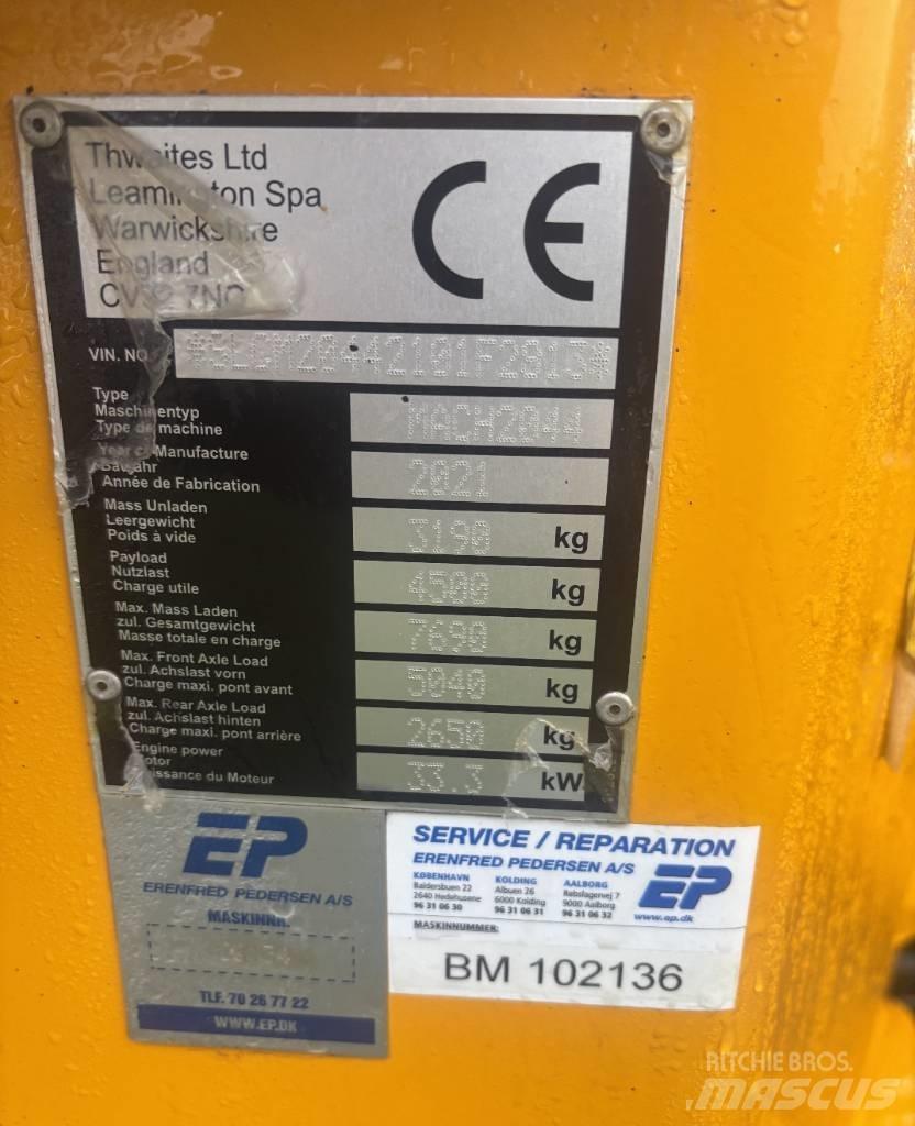 Thwaites 4,5 T Mini pašizgāzēji