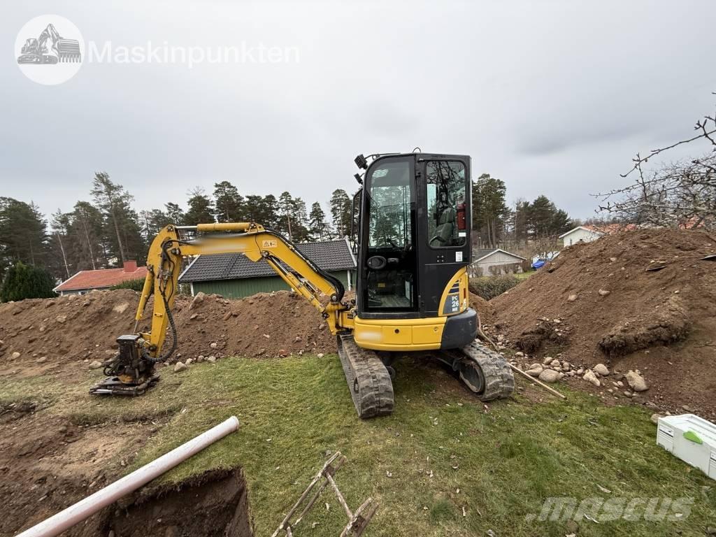 Komatsu PC 26 MR-3 Mini ekskavatori < 7 t