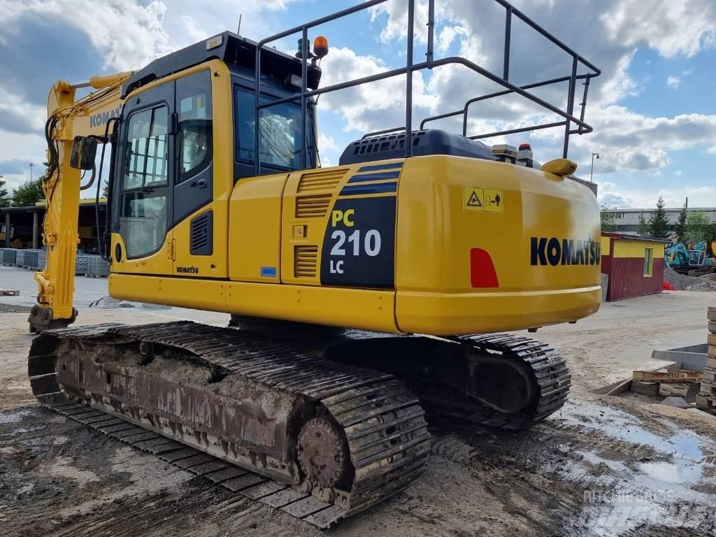 Komatsu PC 210-8 Kāpurķēžu ekskavatori