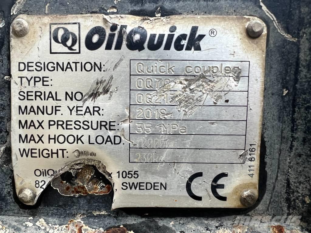 OilQuick OQ70/55 Ātrie savienotāji