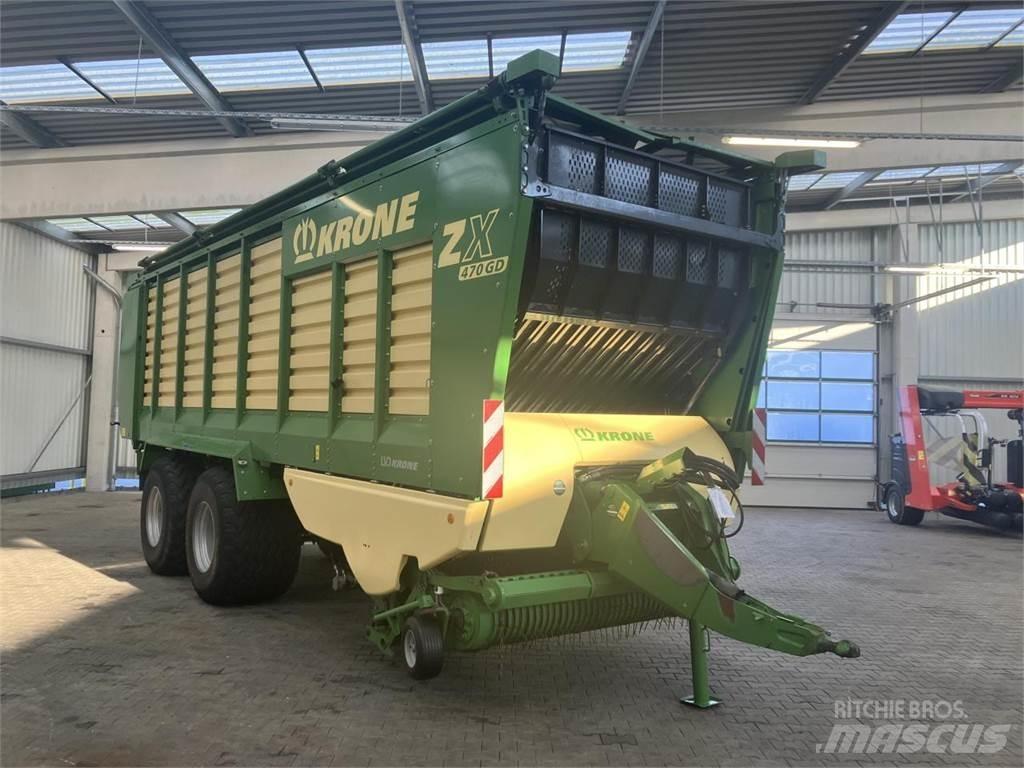 Krone ZX 470 GD Savācējpiekabes