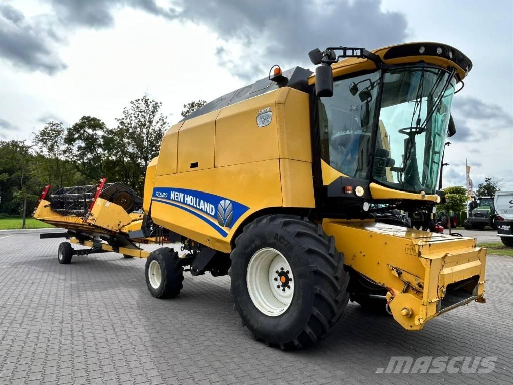New Holland TC 5.80 Ražas novākšanas kombaini
