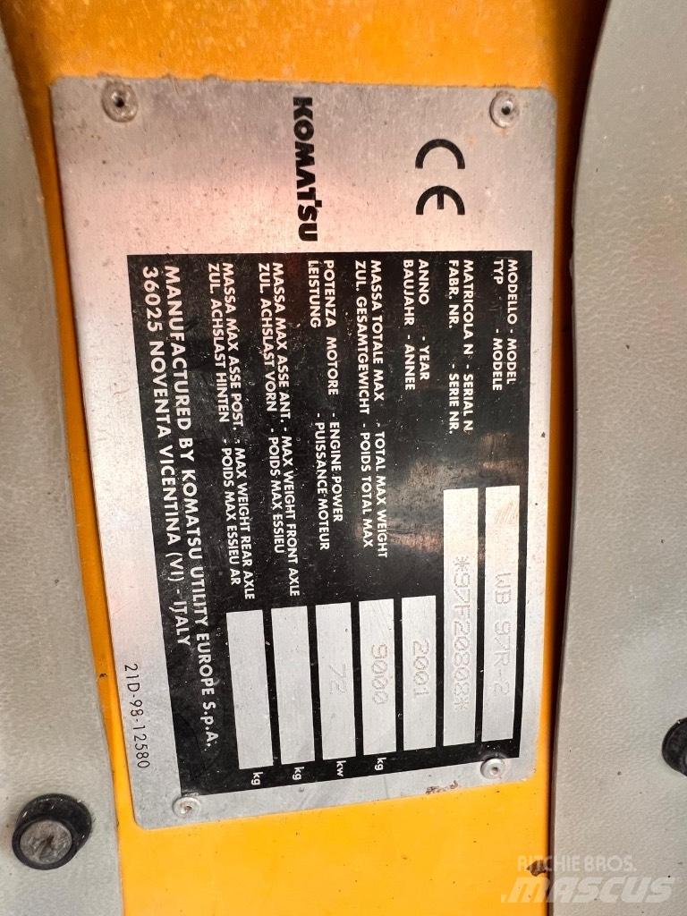 Komatsu WB 97 R-2 Ekskavatori-iekrāvēji