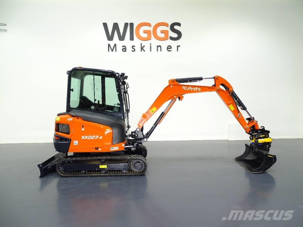 Kubota KX 027-4 Mini ekskavatori < 7 t