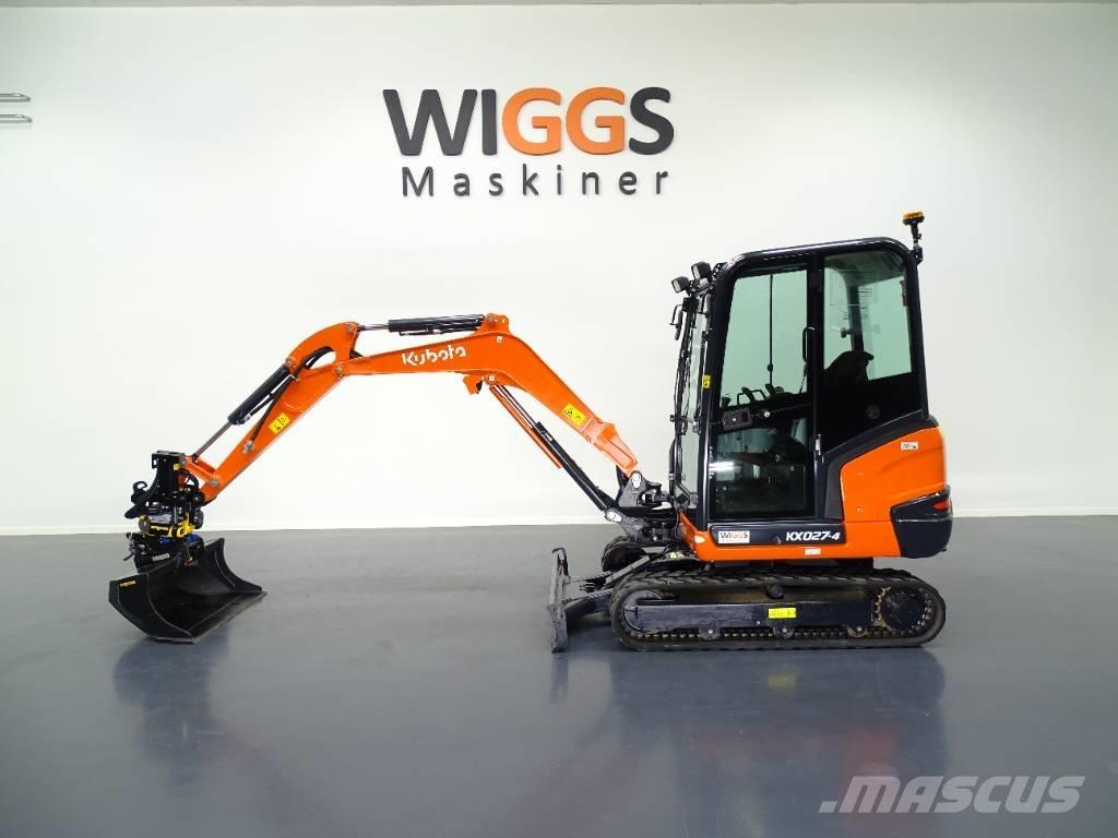 Kubota KX 027-4 Mini ekskavatori < 7 t