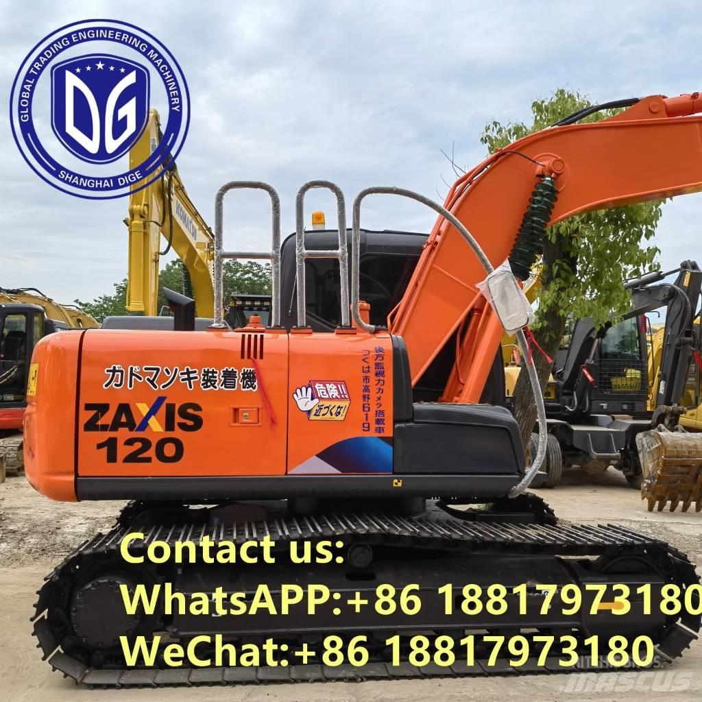 Hitachi ZX 120 Kāpurķēžu ekskavatori
