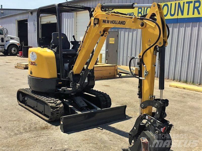 New Holland E30C Mini ekskavatori < 7 t