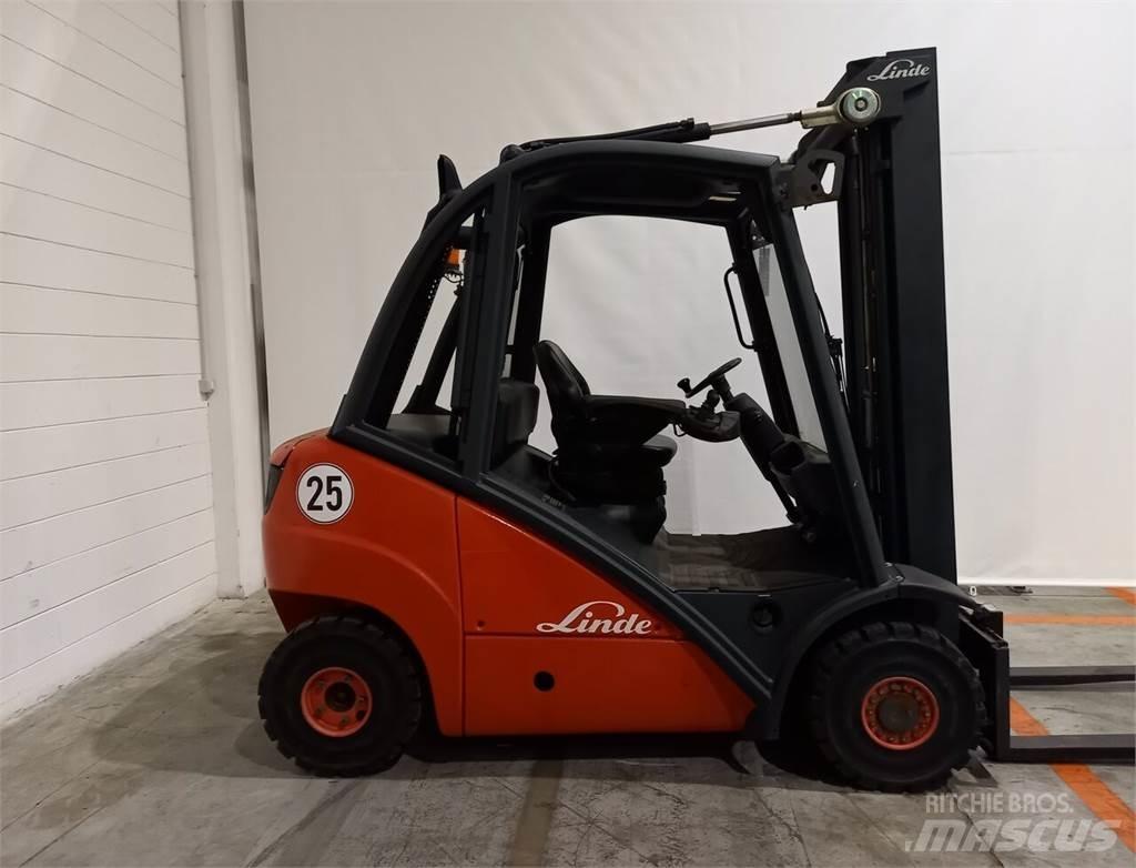 Linde H25D Tehnika ar dīzeļa dzinēju