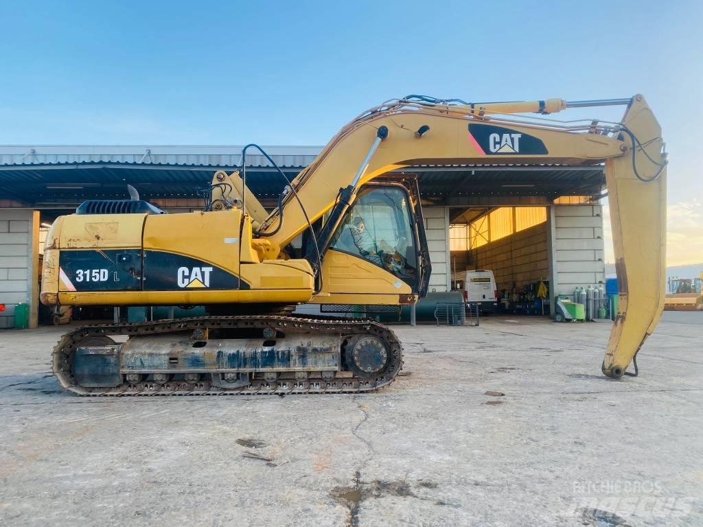 CAT 315 D L Kāpurķēžu ekskavatori