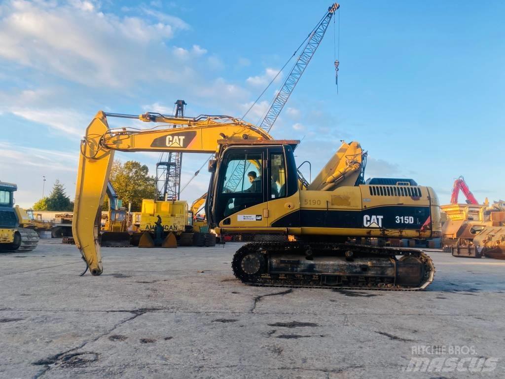CAT 315 D L Kāpurķēžu ekskavatori