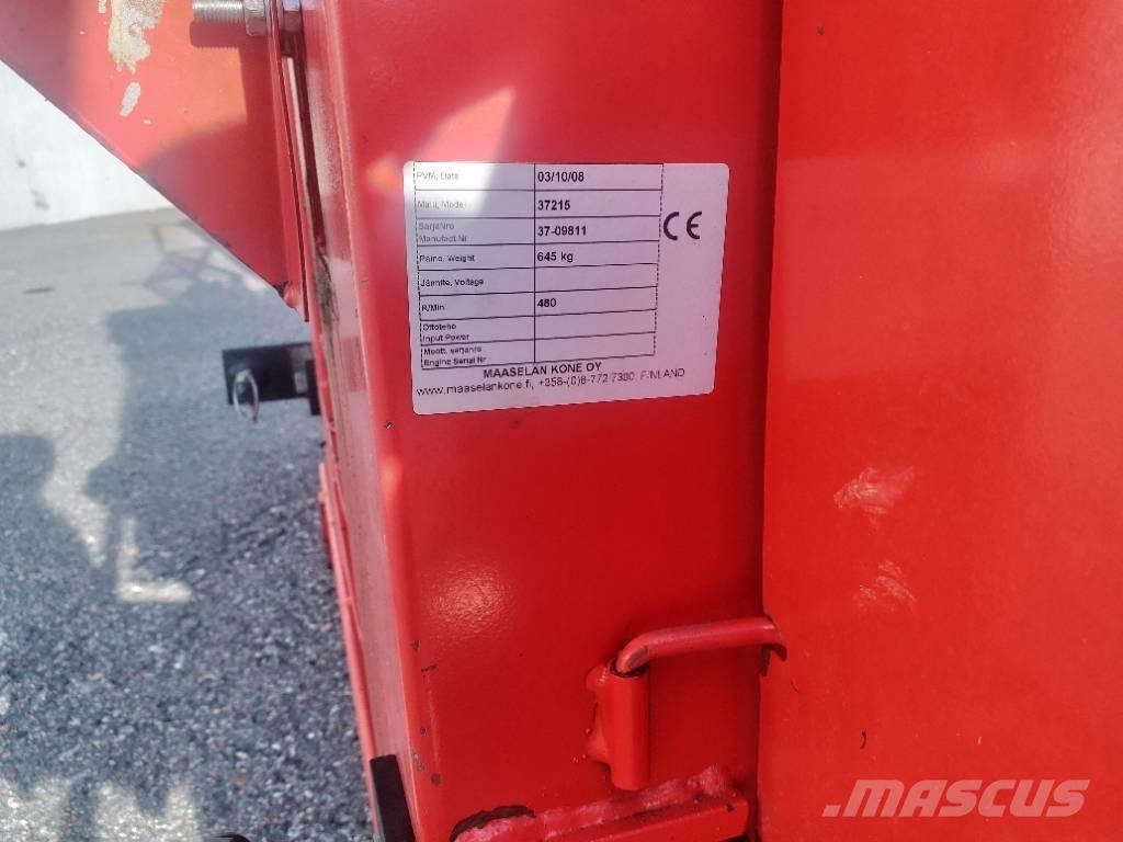 Hakki Pilke 1x37 TR Koka šķēlēji, frēzes, šķeldotāji
