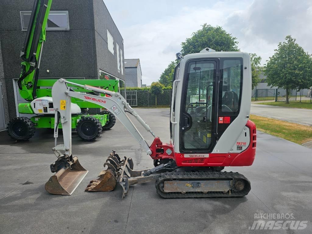 Takeuchi TB 216 Mini ekskavatori < 7 t
