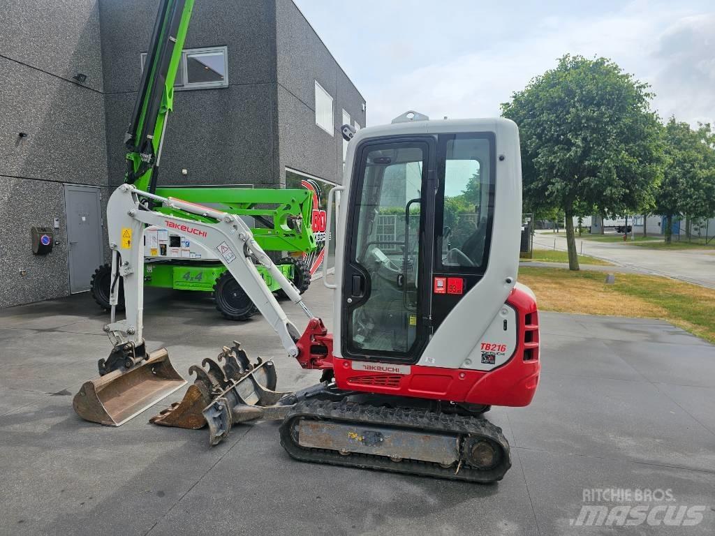 Takeuchi TB 216 Mini ekskavatori < 7 t