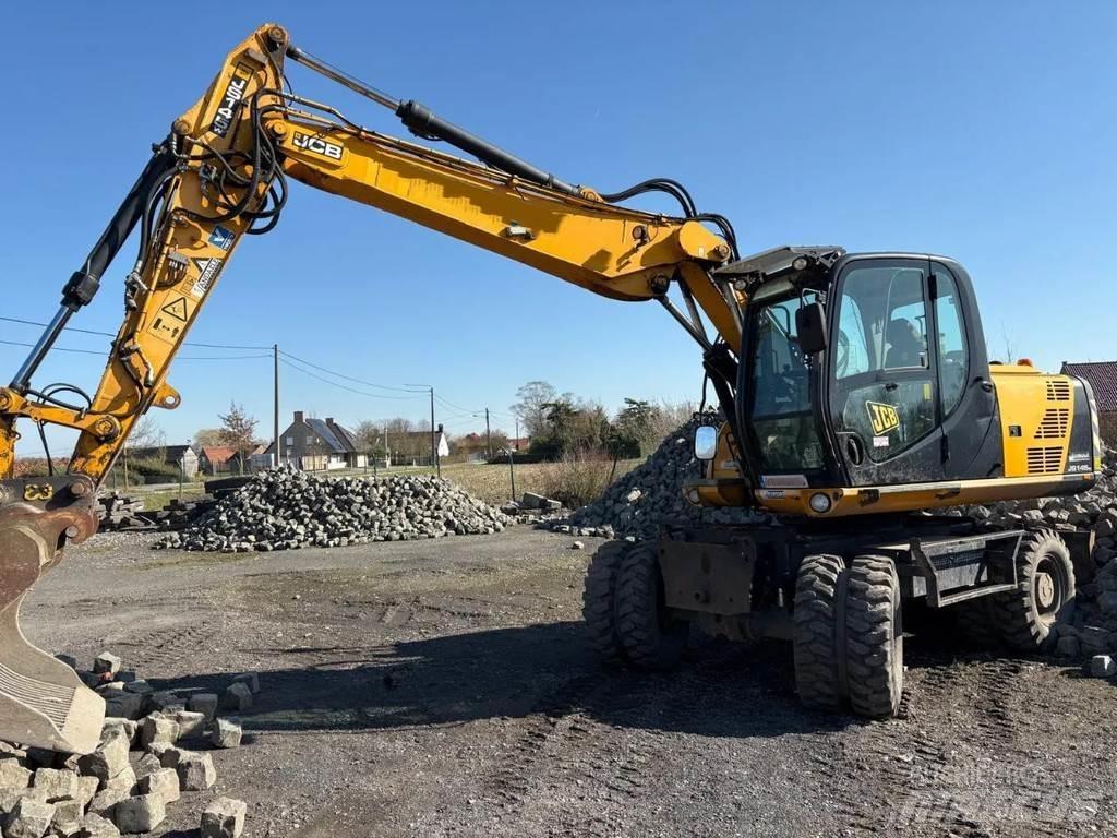 JCB JS145W Ekskavatori uz riteņiem