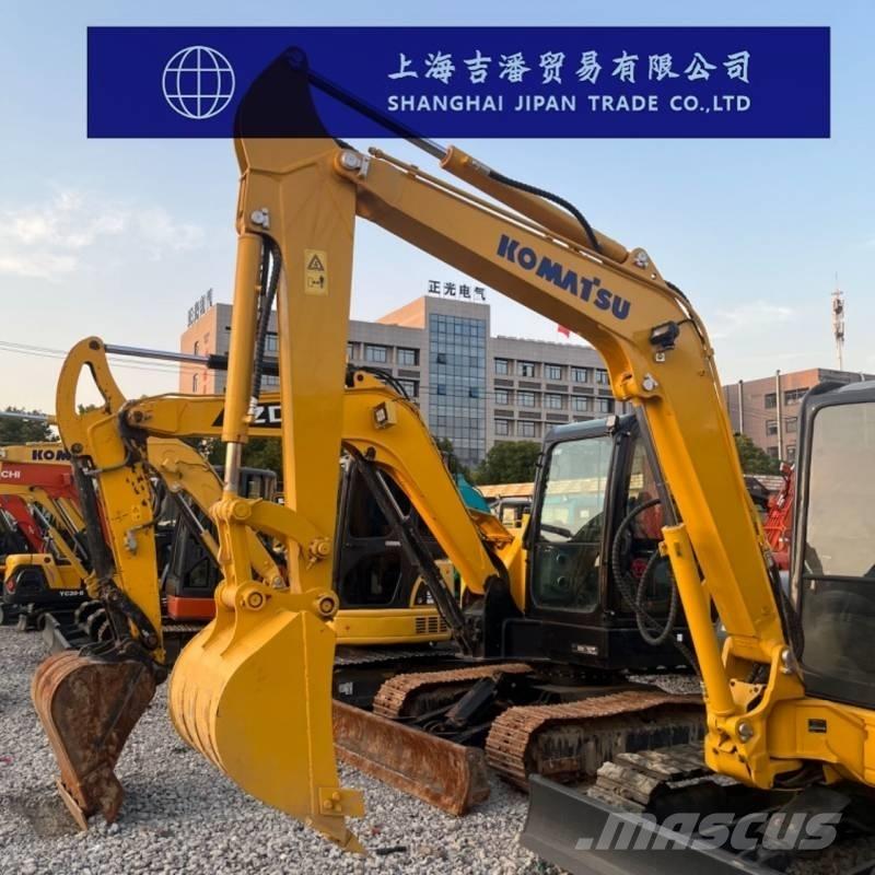 Komatsu PC 50 Kāpurķēžu ekskavatori