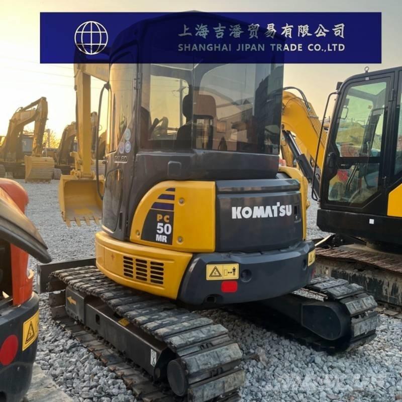Komatsu PC 50 Kāpurķēžu ekskavatori