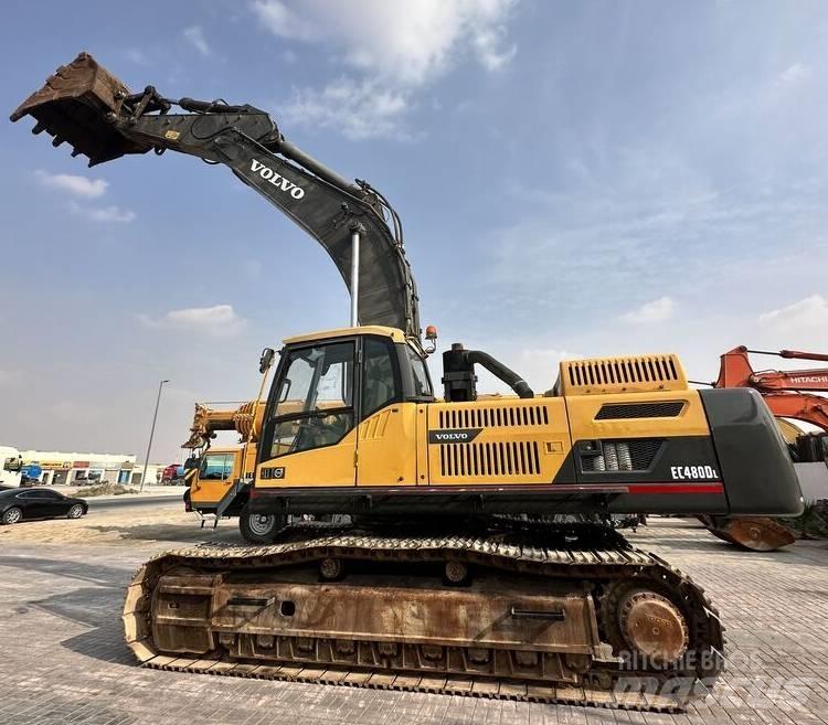 Volvo EC480DL Kāpurķēžu ekskavatori