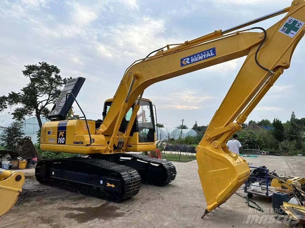 Komatsu PC 160 Kāpurķēžu ekskavatori