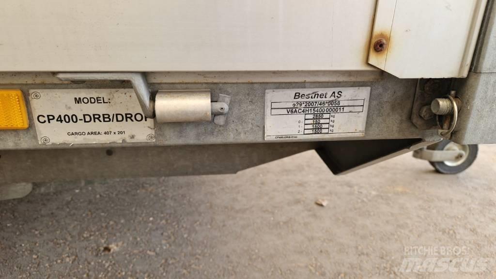  Aku CP400-DRB/drop Auto pārvadāšanas treileri