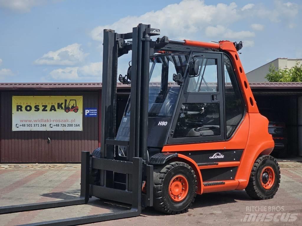 Linde H80D-03 Tehnika ar dīzeļa dzinēju