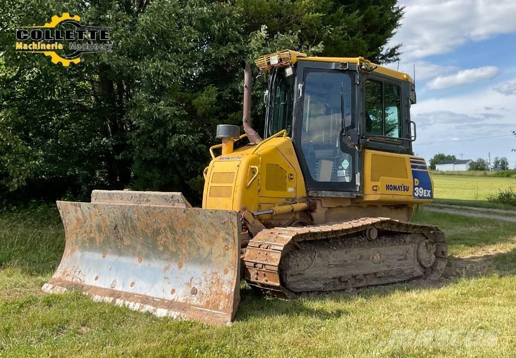 Komatsu D 39 EX Kāpurķēžu buldozeri
