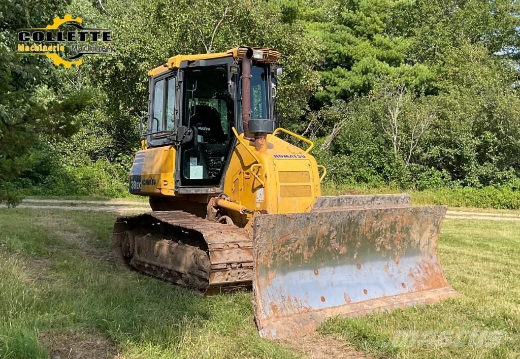 Komatsu D 39 EX Kāpurķēžu buldozeri