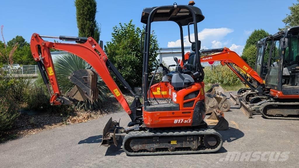Kubota U 17-3 Mini ekskavatori < 7 t
