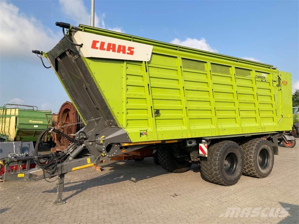 CLAAS Cargos 750 Iekraušanas- izkraušanas tehnikas aprīkojums