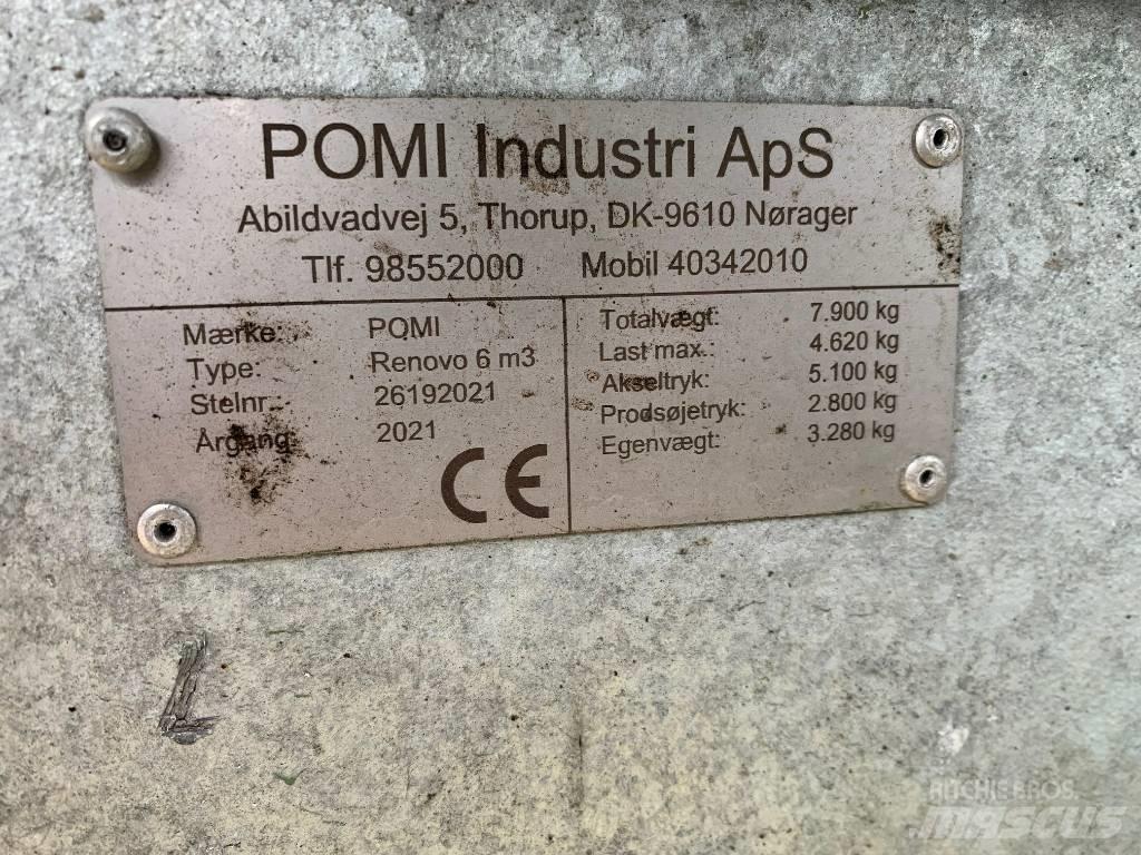 Pomi Renovo 6 m3 Atkritumu kompresori
