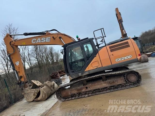 CASE CX 210 D Kāpurķēžu ekskavatori