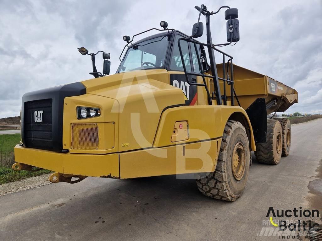 CAT 735C Artikulētie pašizgāzēji
