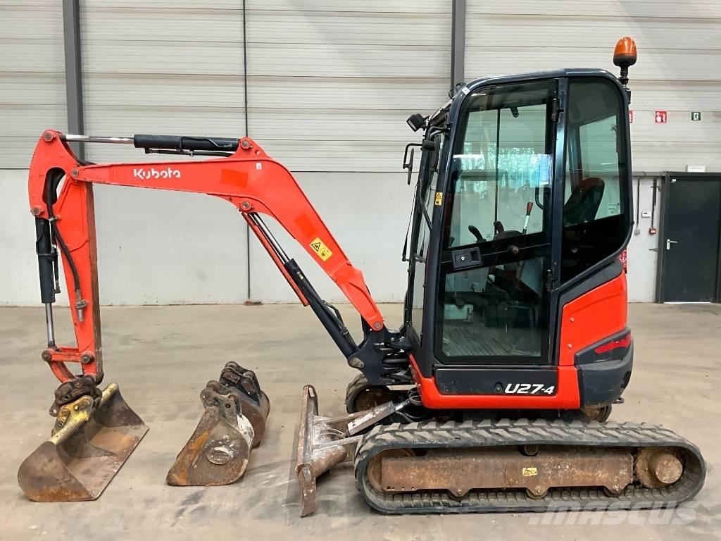Kubota U 27-4 Mini ekskavatori < 7 t