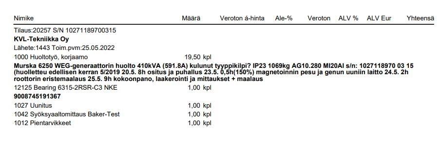  WEG AG10280MI20AI Citi ģeneratori