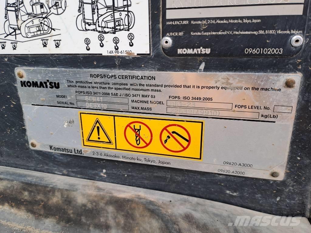 Komatsu D61PXI-23 Kāpurķēžu buldozeri