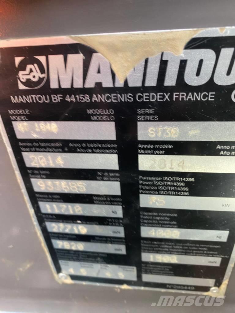 Manitou MT 1840 Teleskopiskie manipulatori