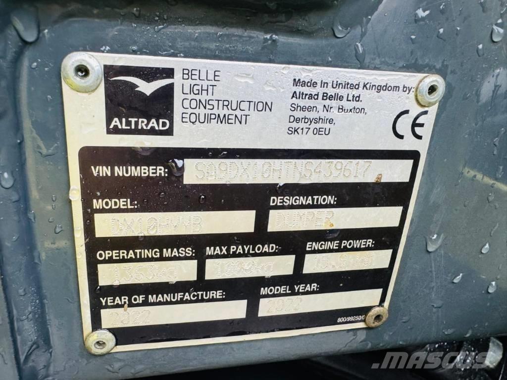 Altrad Belle DX1000 Mini pašizgāzēji