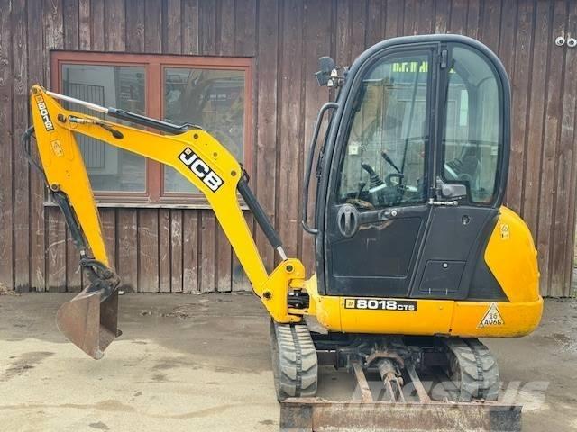 JCB 8018 Mini ekskavatori < 7 t