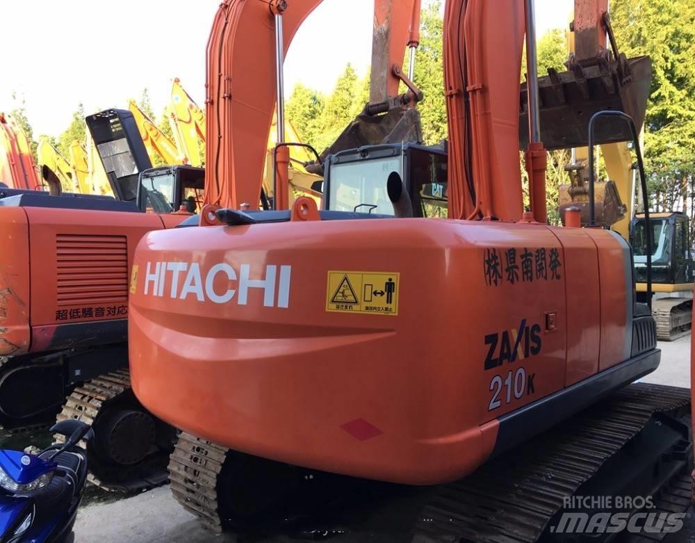 Hitachi zx210 Kāpurķēžu ekskavatori