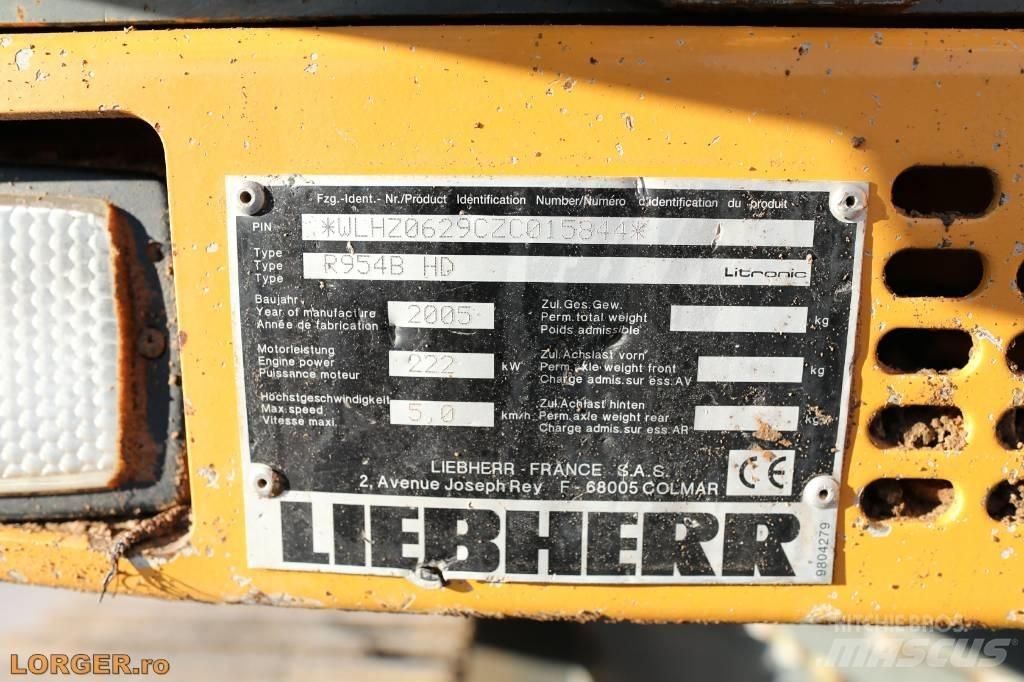 Liebherr R 954 B HD Kāpurķēžu ekskavatori
