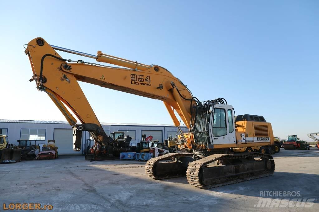 Liebherr R 954 B HD Kāpurķēžu ekskavatori