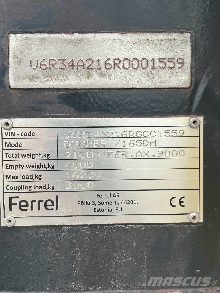 Ferrel 165DH Treileri-pašizgāzēji