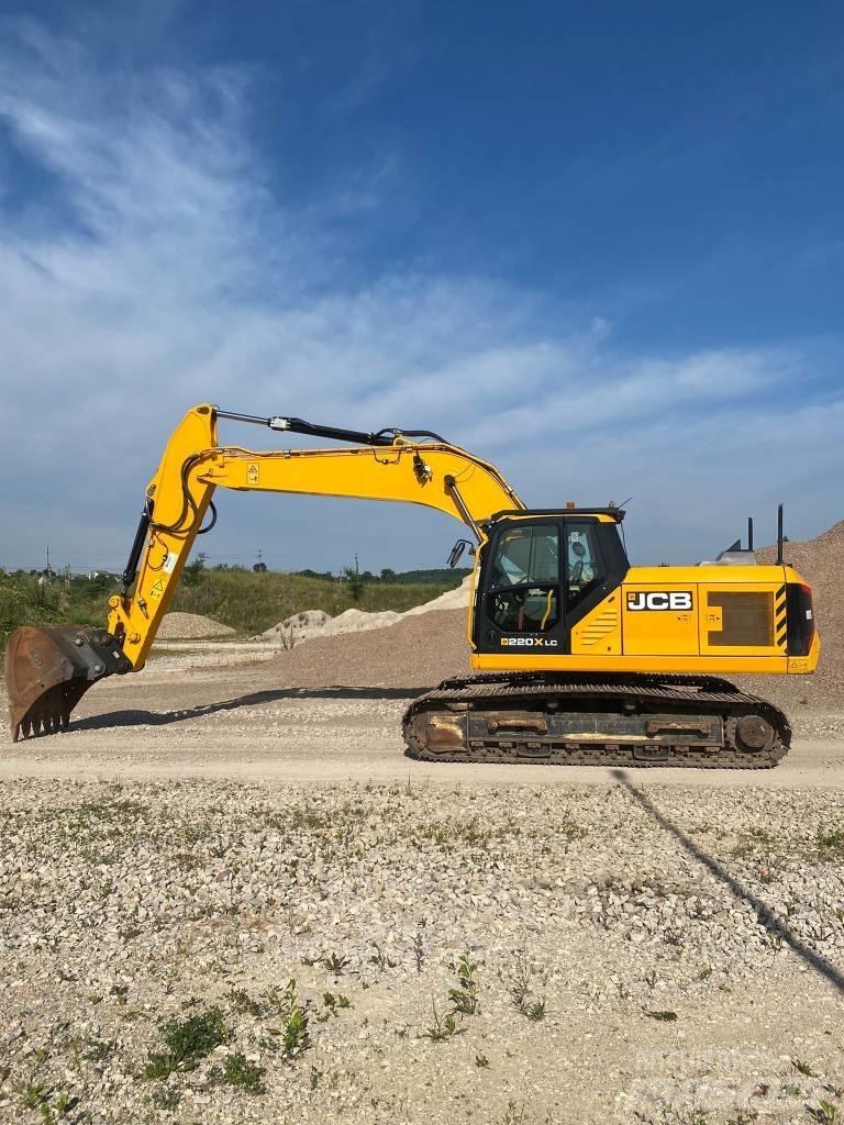 JCB 220 Kāpurķēžu ekskavatori