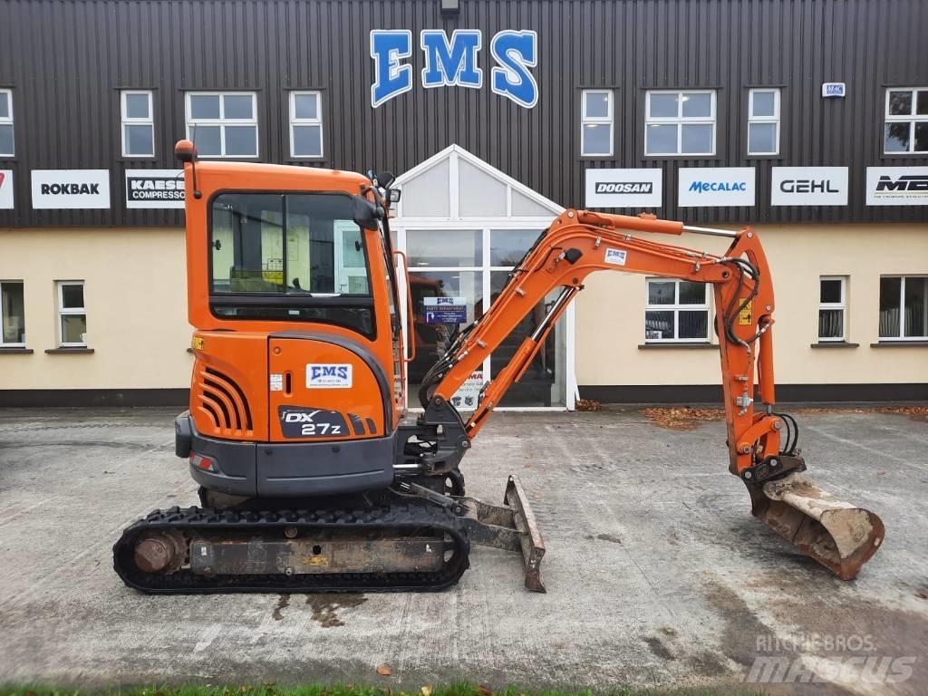 Doosan DX 27 Z Mini ekskavatori < 7 t