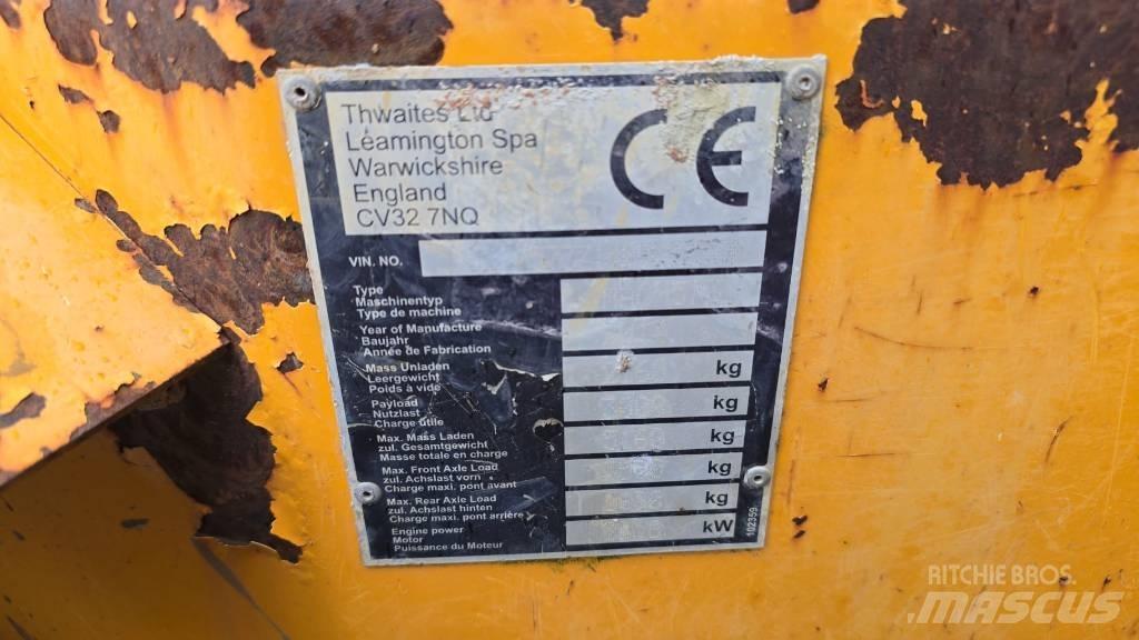 Thwaites 3 ton Mini pašizgāzēji