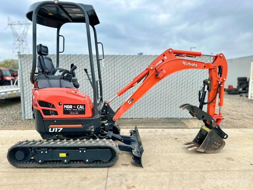 Kubota U 17 Mini ekskavatori < 7 t