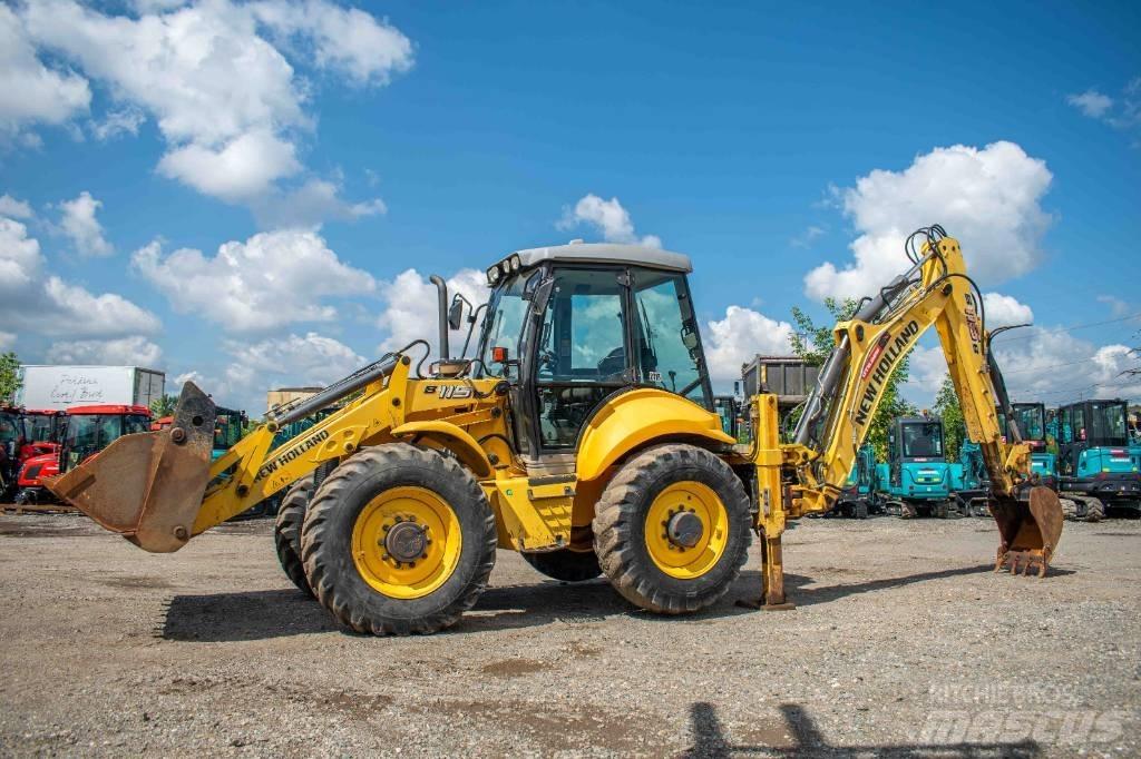 New Holland 115 Ekskavatori-iekrāvēji
