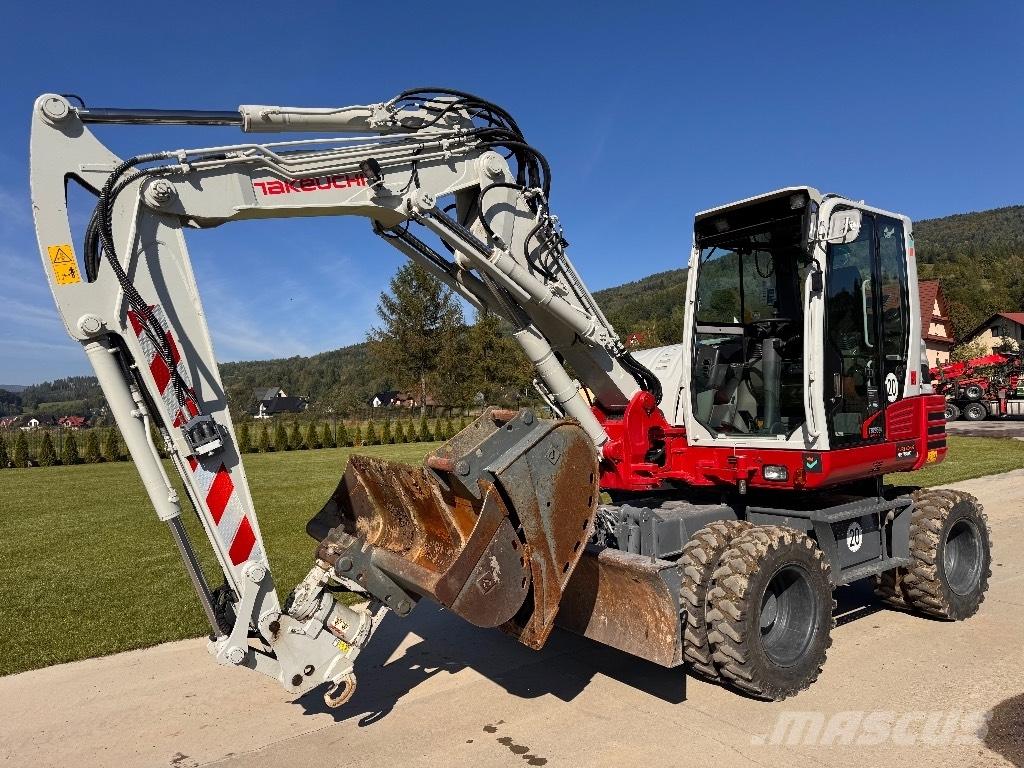 Takeuchi TB 295 W Ekskavatori uz riteņiem