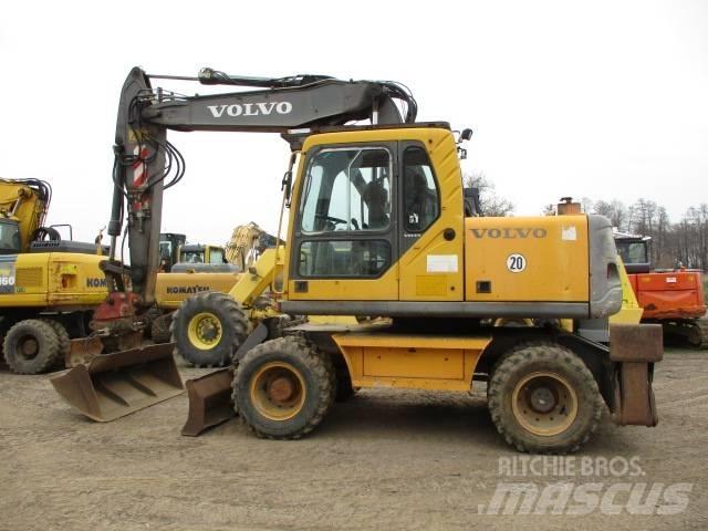 Volvo EW 140 Ekskavatori uz riteņiem
